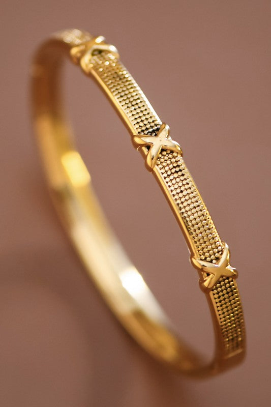 18K GOLD PLATED STAINLESS STEEL BRACELET