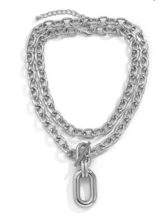 STACKABLE CHAIN NECKLACE